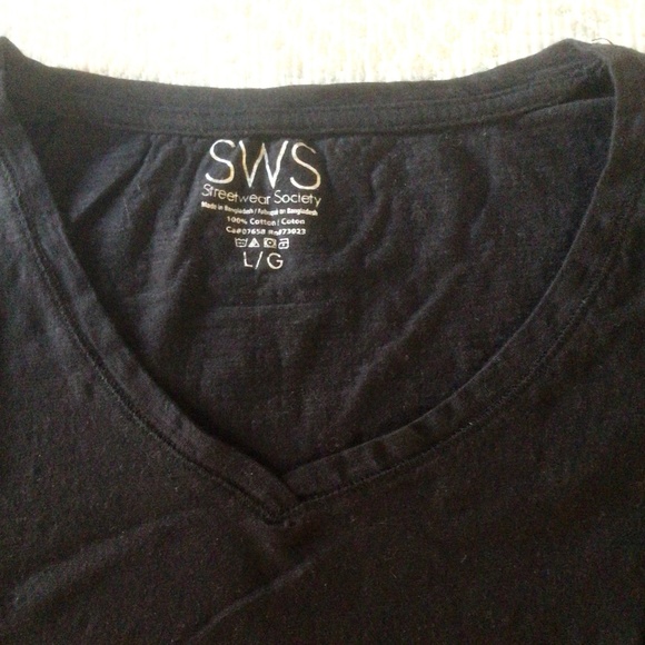 SWS Black t-shirt L - Picture 2 of 2
